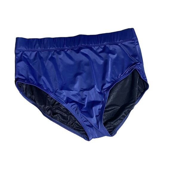 Dreamsuit Miracle brand NWT high waisted plus size swim bottoms blue - Picture 1 of 4